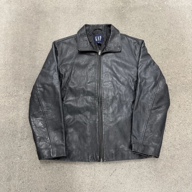 올드 갭 레더 자켓