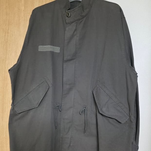 해칭룸 모즈파카 Mods Parka Washed Mud Brown (2)