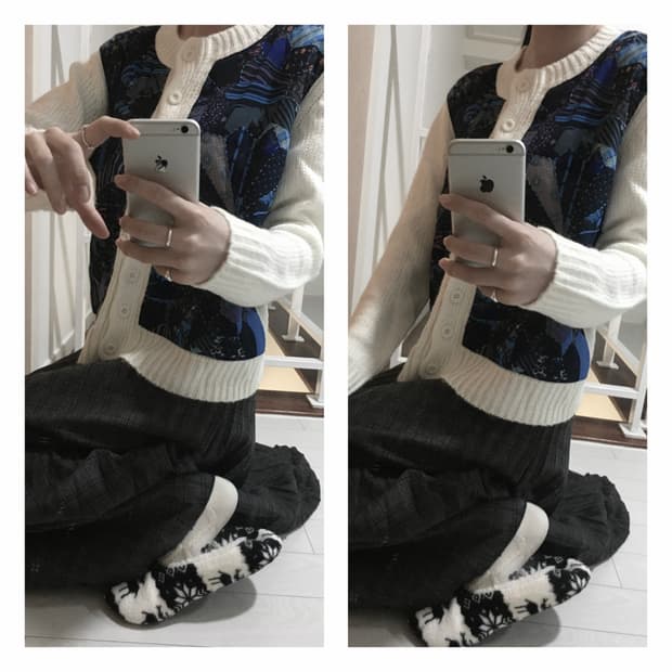 모리걸 느낌 낭낭 니트 🐇