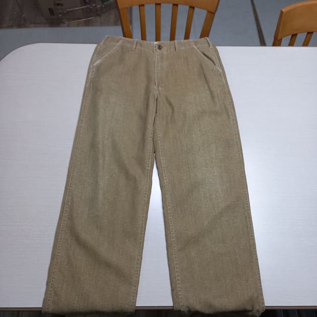 32 POLO RALPH LAUREN 린넨55% 치노 진노랑 32-247