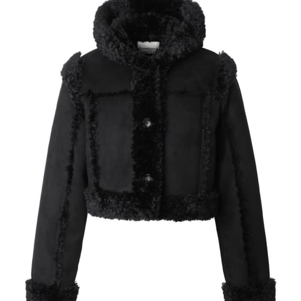 쓰리타임즈 베이비 후디 퍼 코트