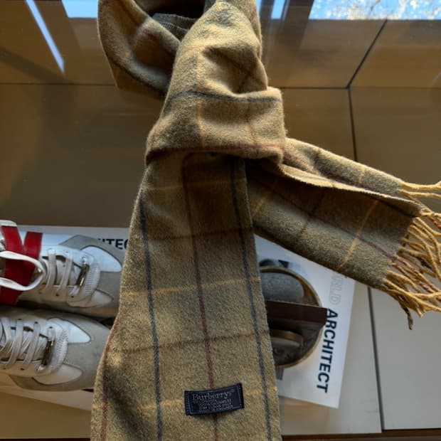 버버리 캐시미어 머플러