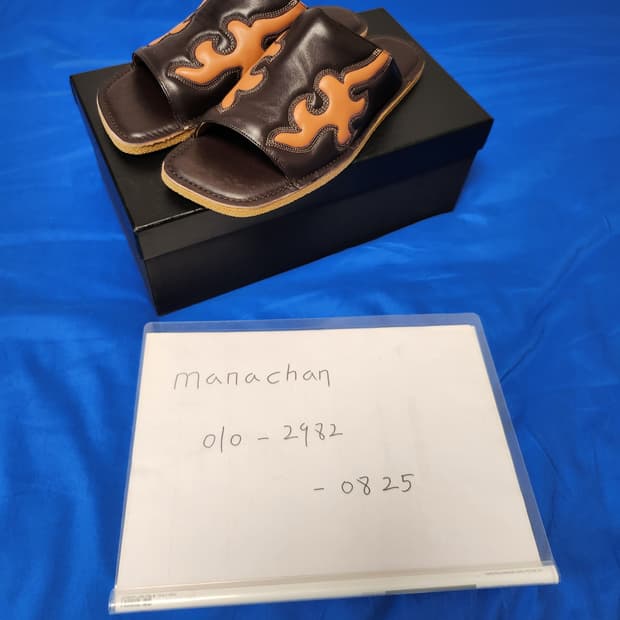 드리스 반 노튼Dries Van Noten/카우보이 슬라이드 샌들/290
