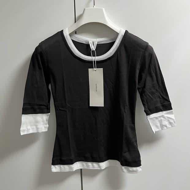 [M]기마구아스 Gemma 레이어드 티셔츠/브라운