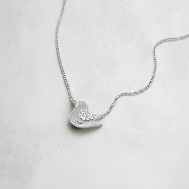 끌로에 파베 버드 목걸이