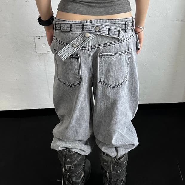 킴서울 ASH WASH ADJUSTER JEANS