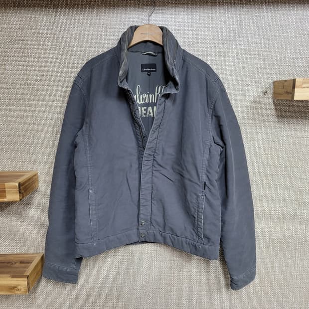 XL 105사이즈 캘빈클라인 빈티지 워크자켓 누빔 아메카지 