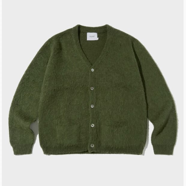 아웃스탠딩 모헤어 가디건 L