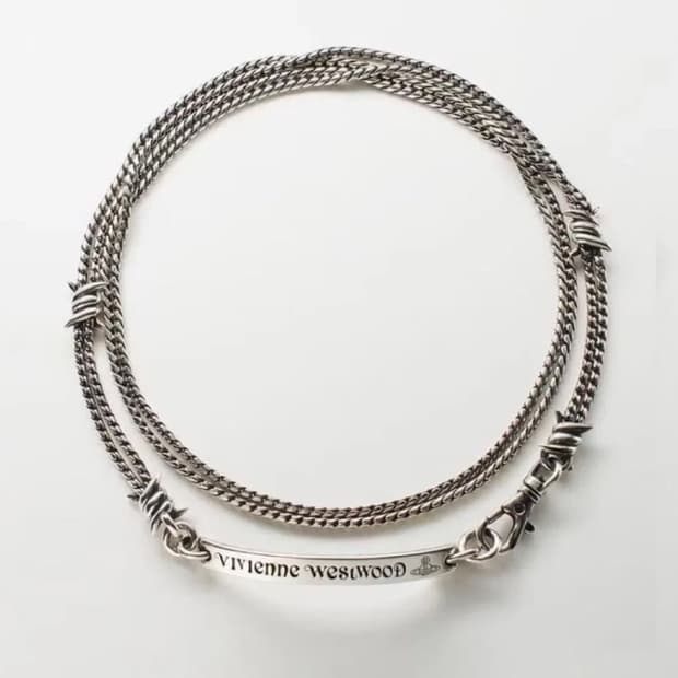 Vivienne Westwood 체인 초커 목걸이