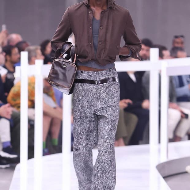 25SS 프라다 컬렉션 벨티드 팬츠 44