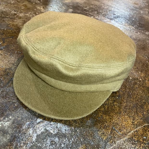 키지마타카유키 울 캐시미어 캡