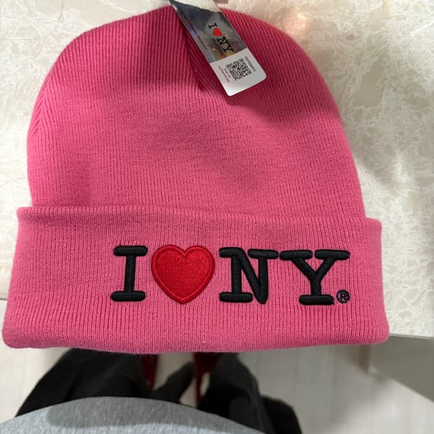 I Love NY 비니 모자