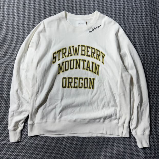 CAL O LINE 스웻 화이트 ( L/OLD-8068 )