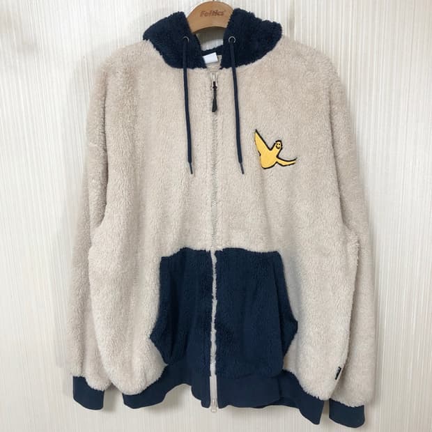 마크곤잘레스 엔젤 보아 플리스 후드집업자켓 M