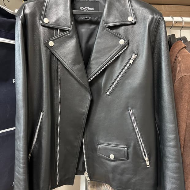 도프제이슨 카우하이드 100 라이더 자켓 L