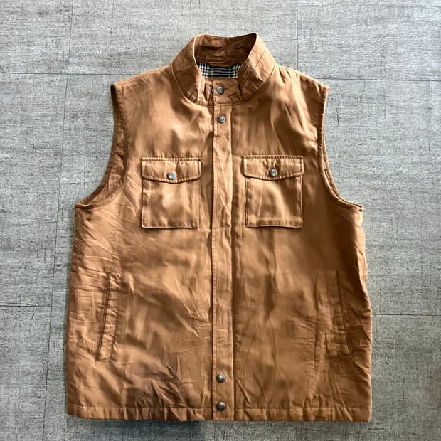 일본빈티지 Rogerflare 올드스쿨아메카지 보헤미안 사파리베스트조끼