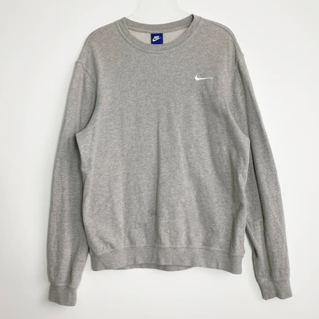 D2 나이키 스우시 로고 자수 맨투맨 L사이즈