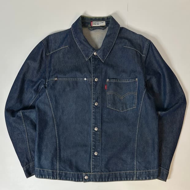리바이스 엔지니어드 데님 트러커 자켓 