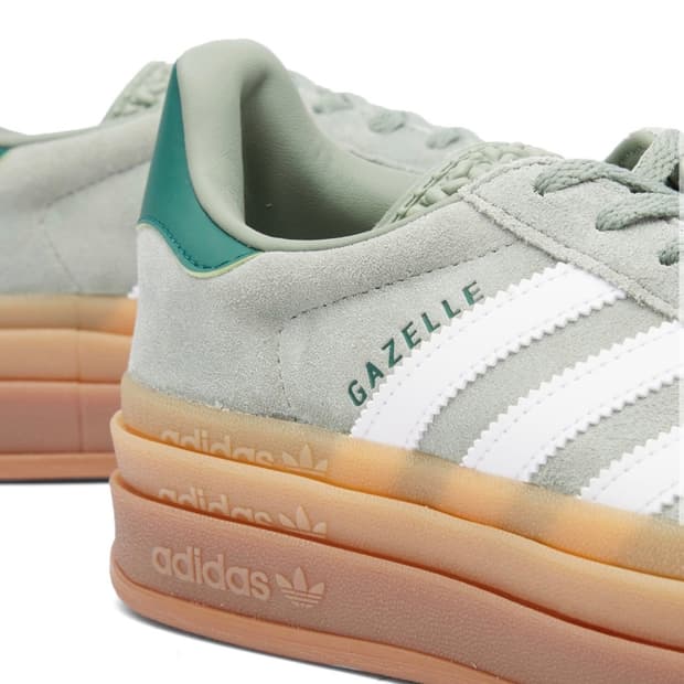 아디다스 가젤 볼드 실버그린 230