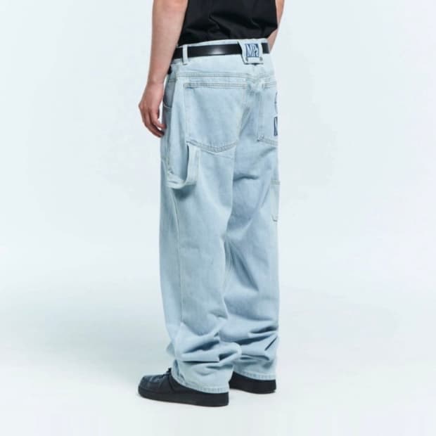 MPa PAINTER DENIM PANTS (STEEL BLUE)