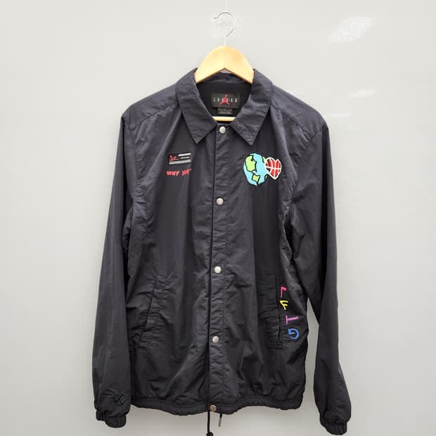 Jordan Why Not Coach Jacket (Black)