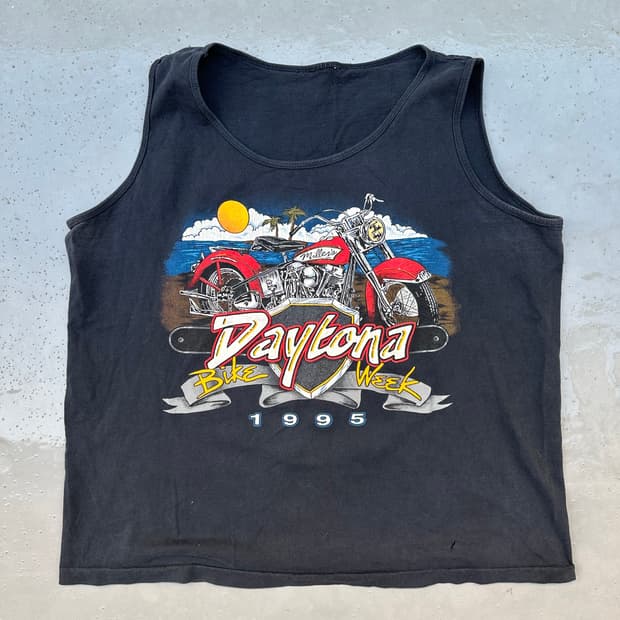 [빈티지] •80s Vintage Daytona Bike Week Tee