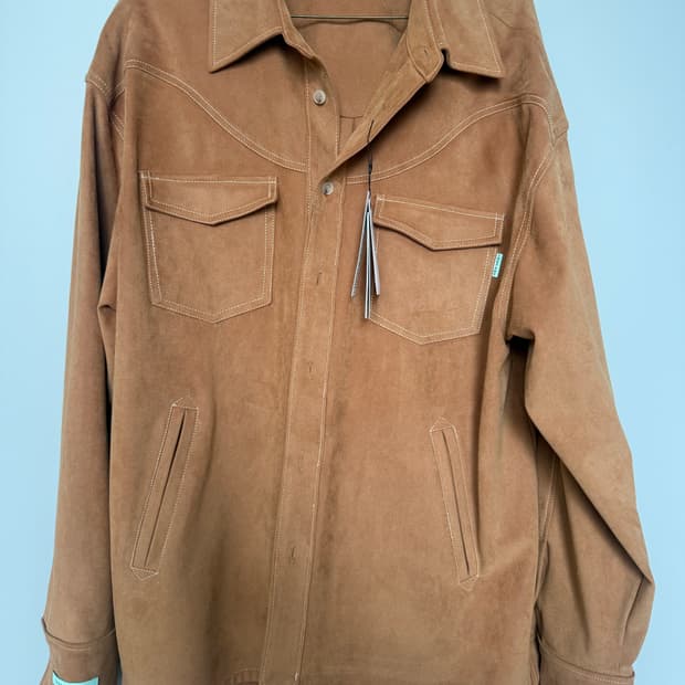 Instant Funk 스웨이드 셔츠