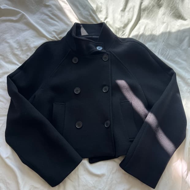 자라 숏 더블코트