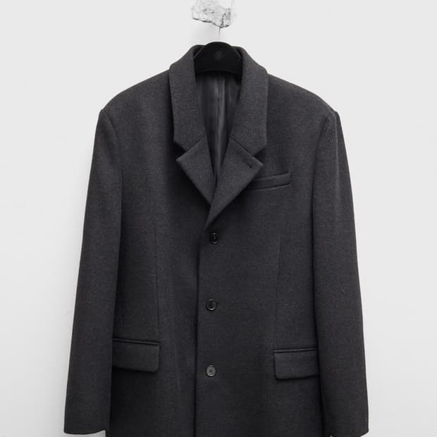 유스 / 25FW 헤비 울 하프 코트 / M