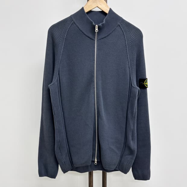 [L]스톤아일랜드 골지 니트집업