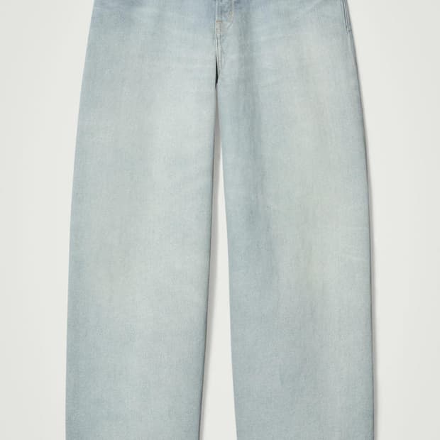 새상품) COS Rider 와이드 레그 진 라이트 블루 32