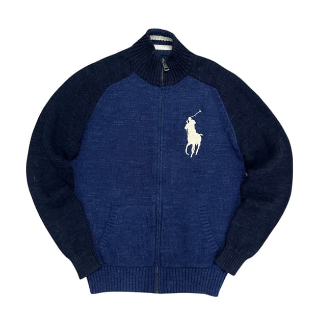폴로 빅포니 코튼 니트집업(M(10-12))