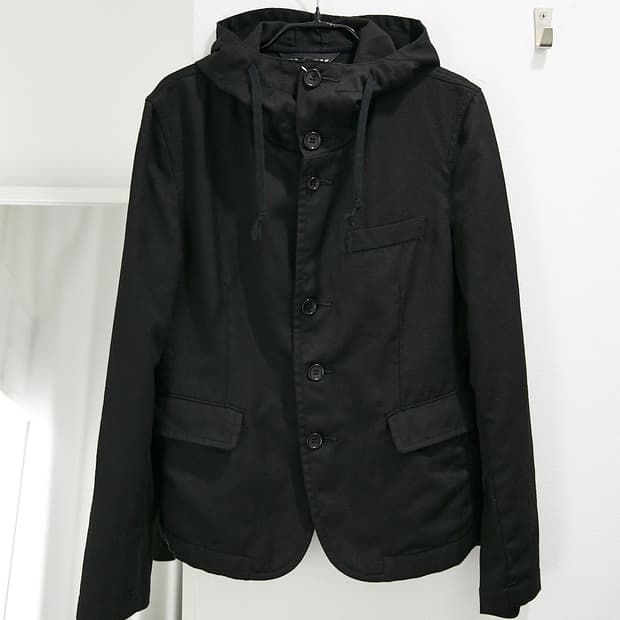 CDG Black Hood Blazer Jacket