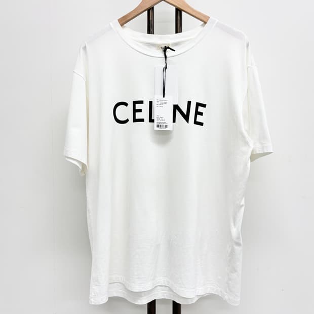 [L]셀린느 루즈 프린트 반팔티