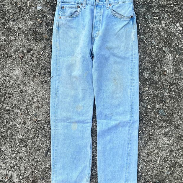 96’s Painted Levis 501xx