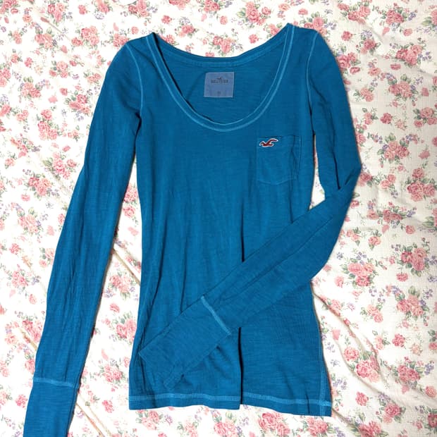 빈티지 홀리스터 롱슬리브 딱붙핏