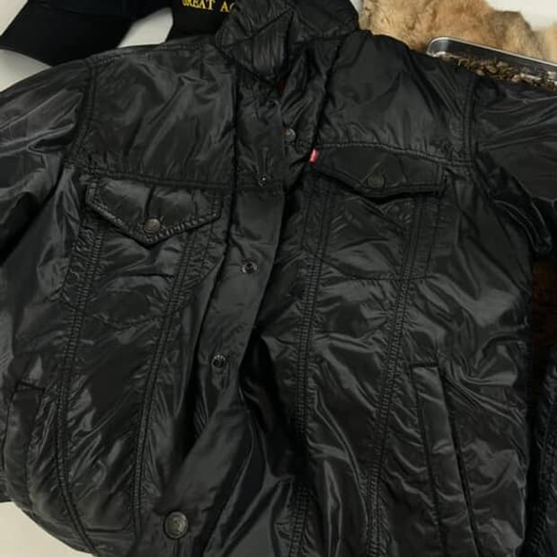 리바이스 여성 패딩