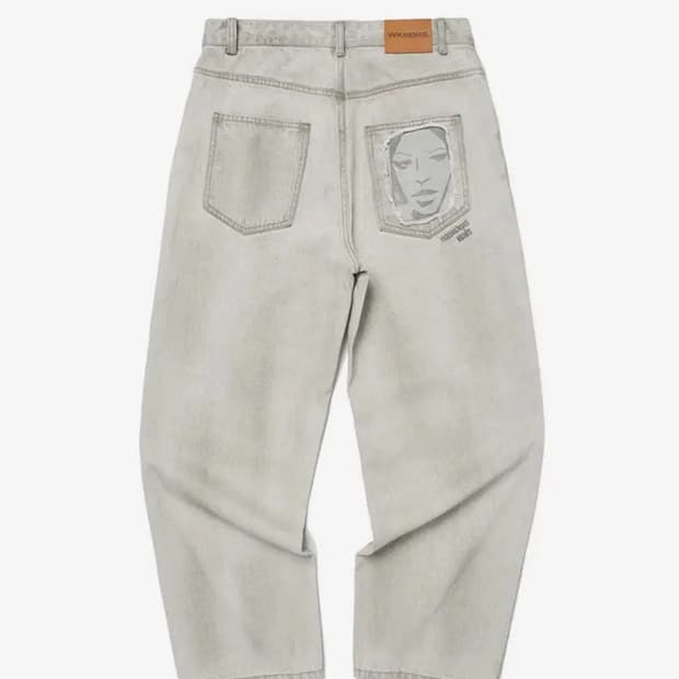 위캔더스 데님 팬츠 s