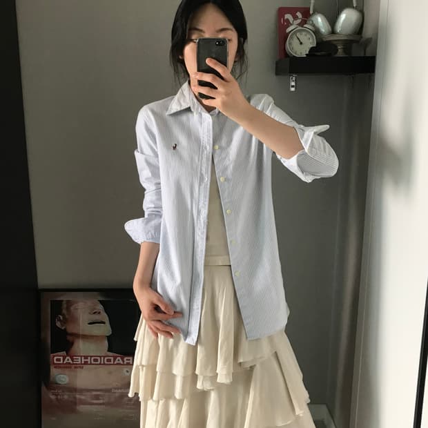 폴로 랄프로렌 포니로고 스트라이프 셔츠