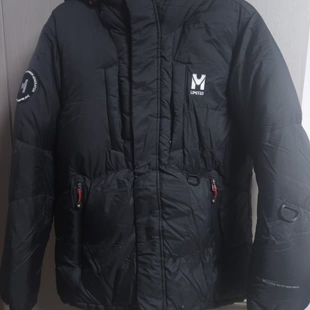 밀레 구스 봄버 패딩, L