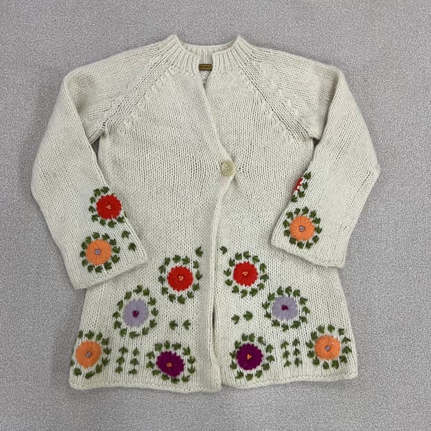 실측확인 스테파넬 니트 가디건 0220M