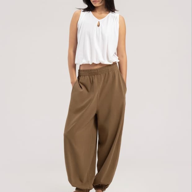 부디무드라 조거 팬츠 Diagonal jogger pants size:L