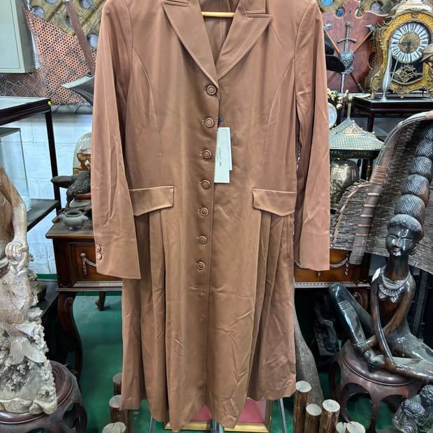 세루티 1881(CERRUTI 1881)버튼업 드레스 롱 재킷(새상품)