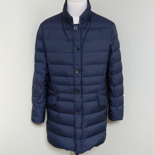 BASSO 옴므 프리미엄 구스다운 패딩 코트(105)새상품

