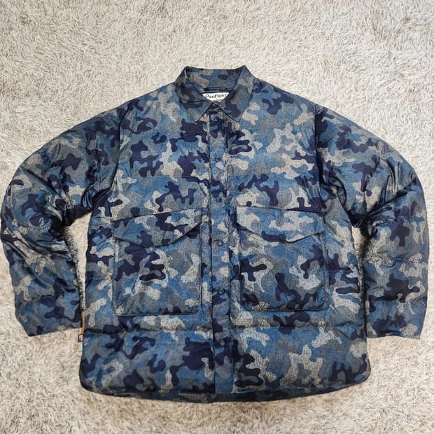 [한정판 수입] Penfield × FRIKAMWORKS 카모 셔츠다운 