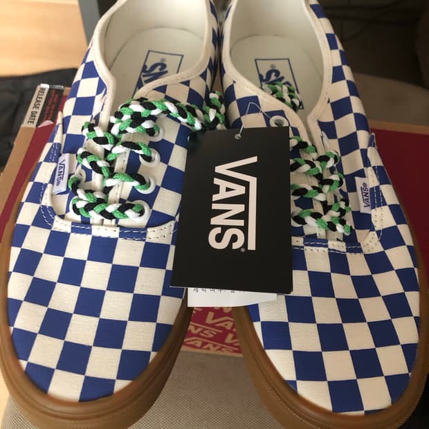 반스 체커보드265 새상품