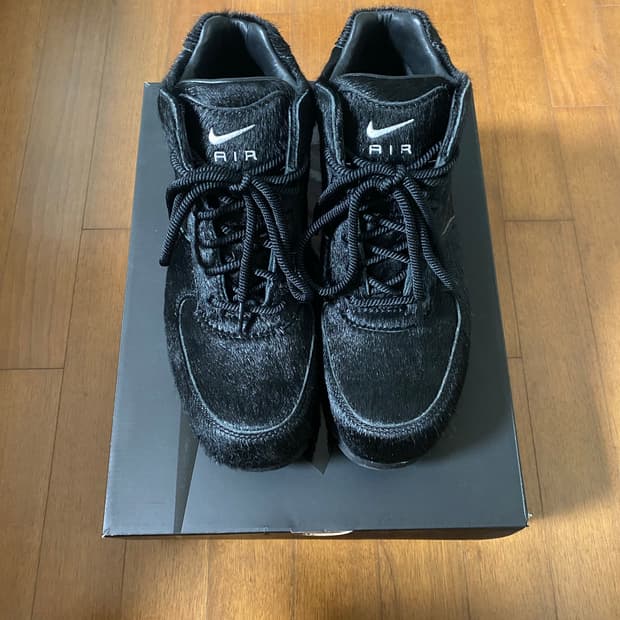 [280] 나이키 에어맥스 고아돔 부츠 포니헤어 블랙