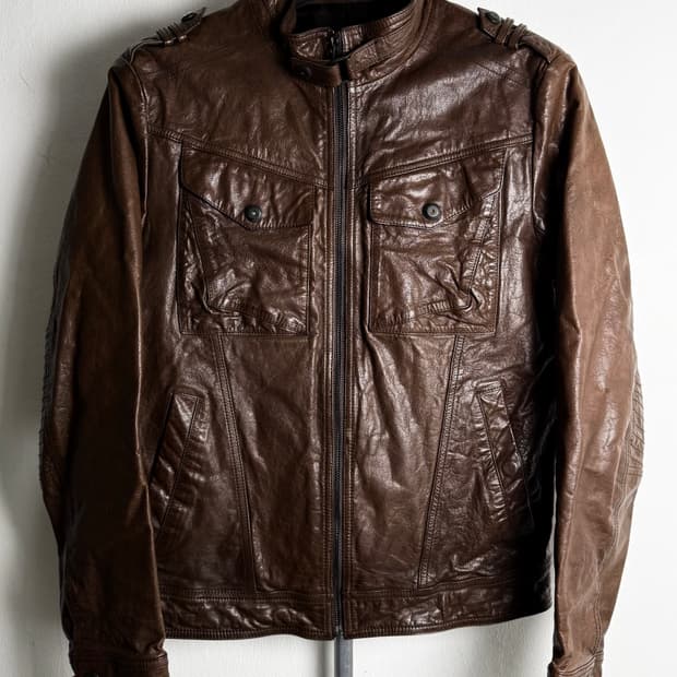 Vintage Dohc Cowhide Leather Jacket