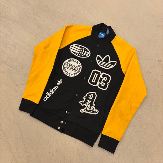 아디다스 패치워크 오리지널 코치 자켓