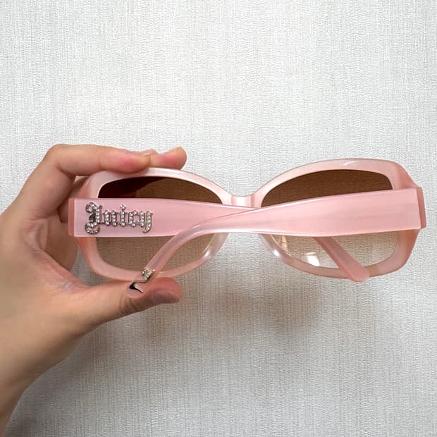 쥬시꾸뛰르 연핑크 선글라스